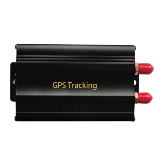 COBAN GROUP GPS103B User Manual