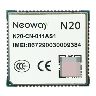 Neoway N20 At Command Manual