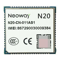 Neoway N20 Hardware User's Manual