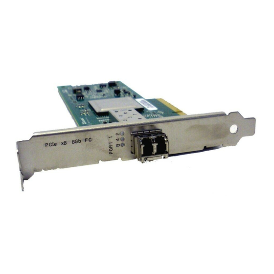 Sun Microsystems StorageTek SG-XPCIE1FC-QF8-Z Installation Manual