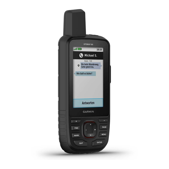 Garmin GPSMAP 66i Owner's Manual