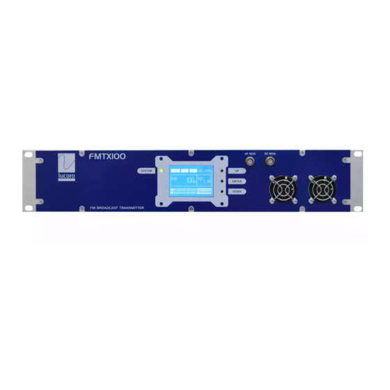 Lucoro Broadcast FMTX100 User Manual