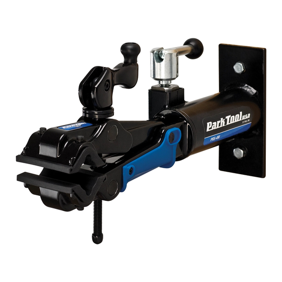 Park Tool PRS-4W-1 Quick Start Manual