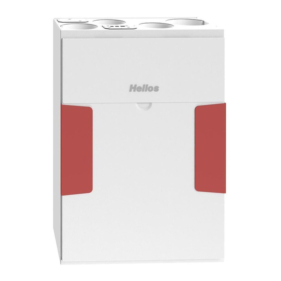 Helios KWL 170 W Electric Preheater Manuals