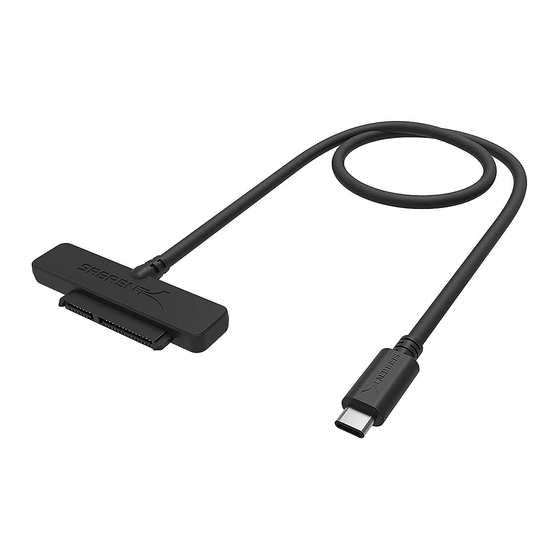 Sabrent EC-HDSS User Manual