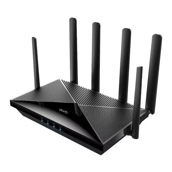 Cudy LT18 Quick Installation Manual
