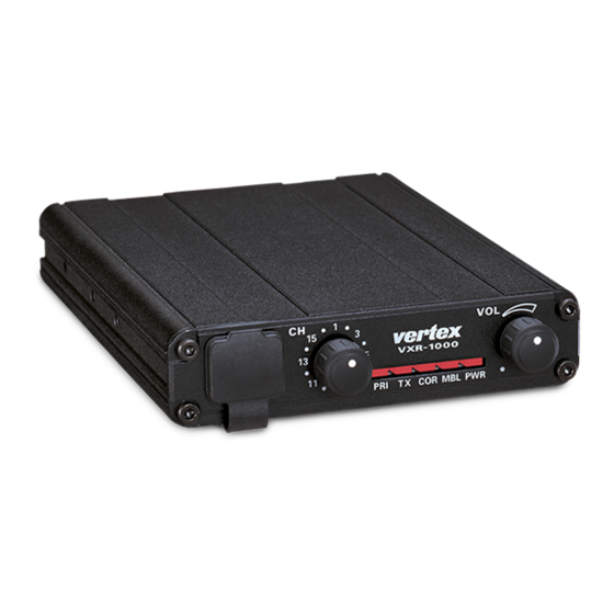 Vertex Standard VXR-1000 (UHF) Service Manual