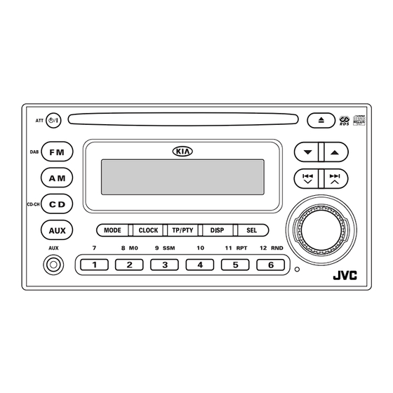 JVC KW-S601 Instructions Manual