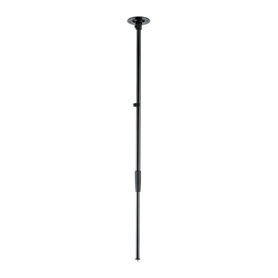 Konig & Meyer 22150 Quick Start Manual