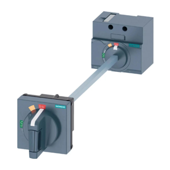 Siemens 3VA9157-0FK21 Operating Instructions Manual