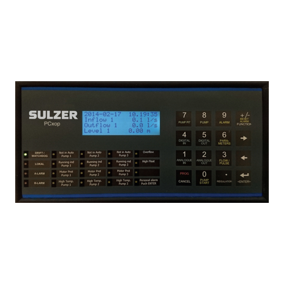 Sulzer PCx Quick Manual