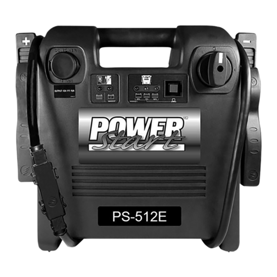 POWER START PS-512E Operating And Safety Instructions Manual