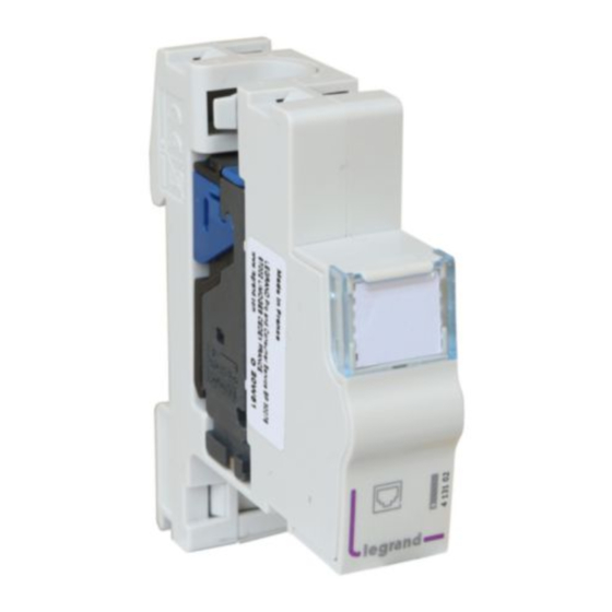 LEGRAND 4 131 01 Installation Instructions