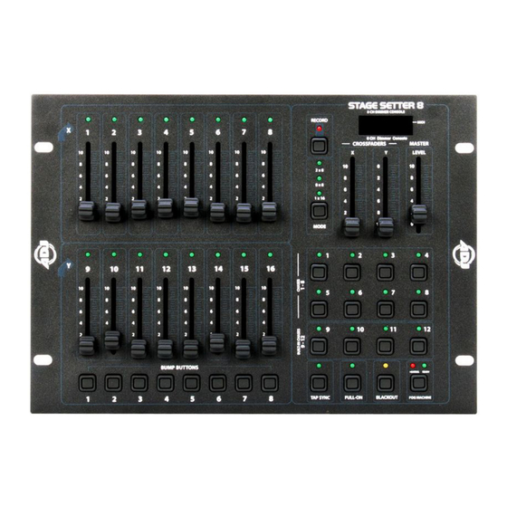 ADJ STAGE SETTER 8 User Manual