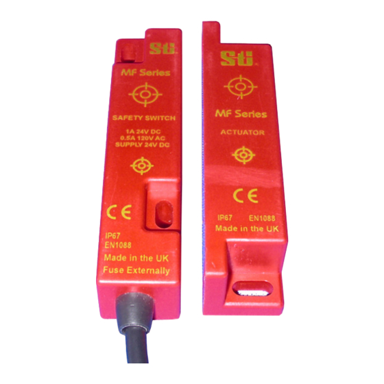 STI MF Series Operating Instructions