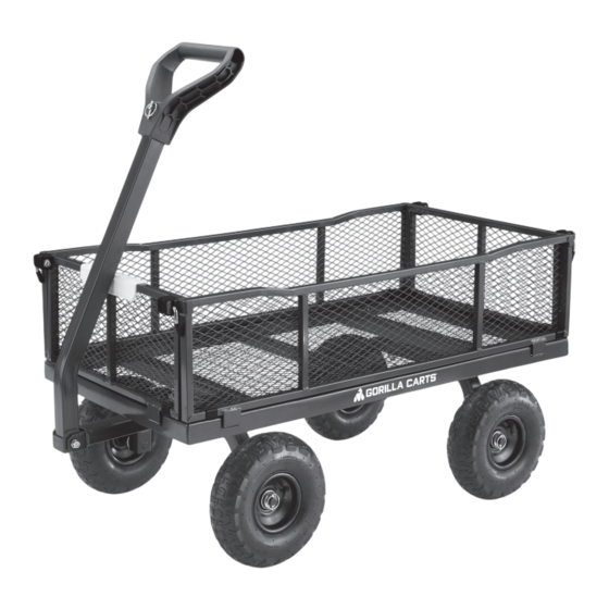 Gorilla Carts GCG-900 Manual