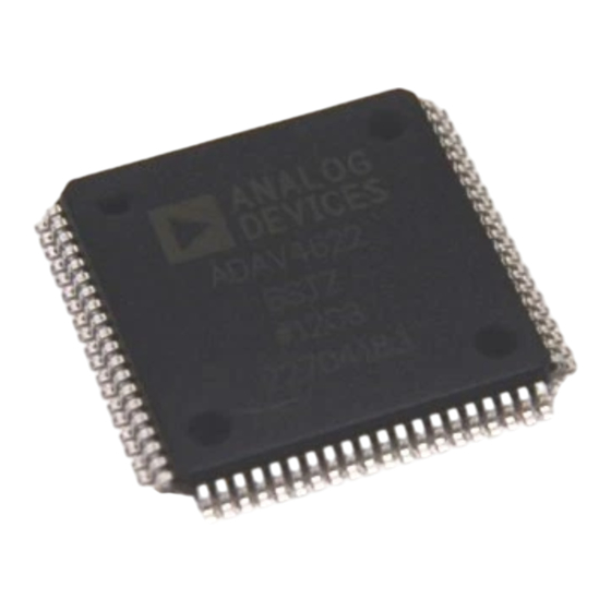 Analog Devices ADAV4622 Manual