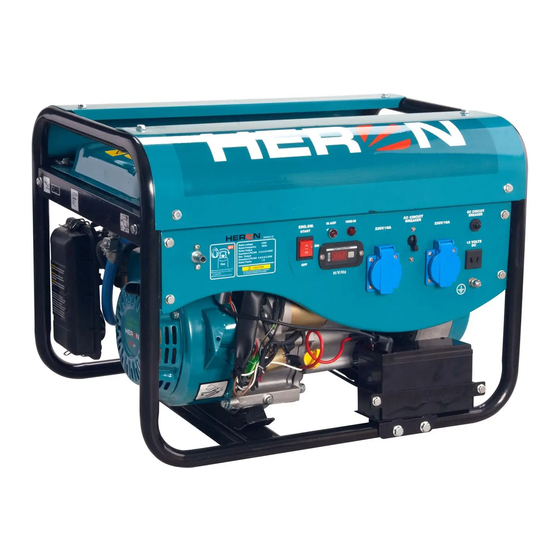 User Manuals: HERON 8896317 Portable Gas Generator