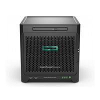 HP Enterprise ProLiant MicroServer Gen10 User Manual