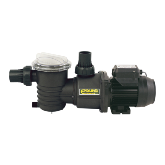 PoolRite ENDURO Quick Start Manual