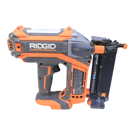 RIDGID DE 18V Operator's Manual