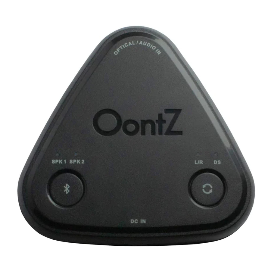 OontZ Bluetooth Adapter Gen 1 Manual