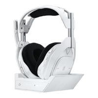 Logitech A50 Setup Manual