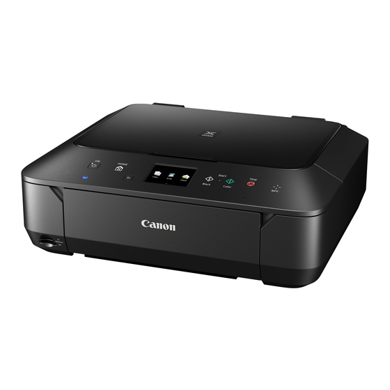 Canon MG6600 series Online Manual