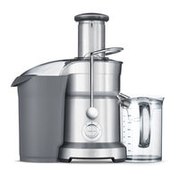 Breville Juice Fountain Duo Instruction Book