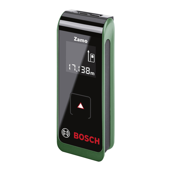 Bosch Zamo Manual