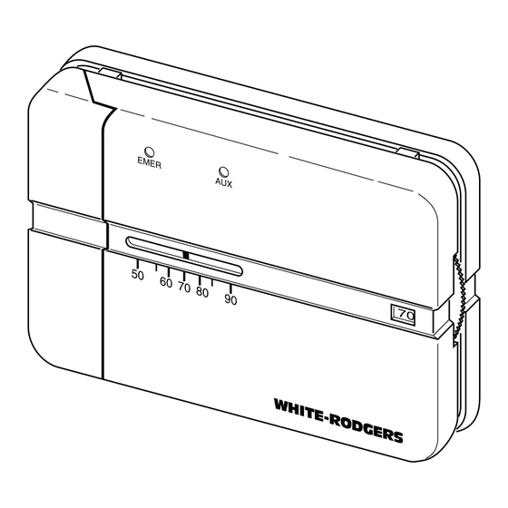 White Rodgers 1F59-11 Installation & Operation Instructions