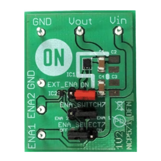 ON Semiconductor NCP571 0V9 DFN6 LDO Test Procedure