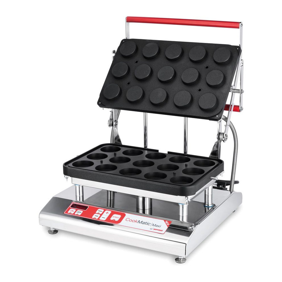 PAVONI ITALIA COOKMATIC MAXI Manual