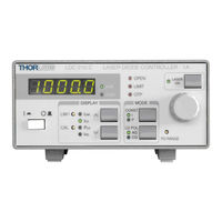 THORLABS LDC200C series Quick Reference