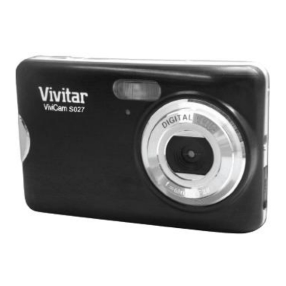Vivitar ViviCam S027 User Manual