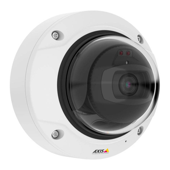 A1 Security Cameras AXIS Q35 Series User Manual