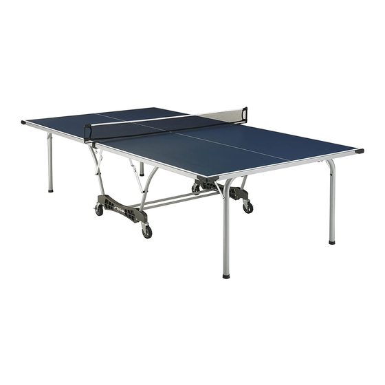ESCALADE STIGA T8561 Table Tennis System Manuals