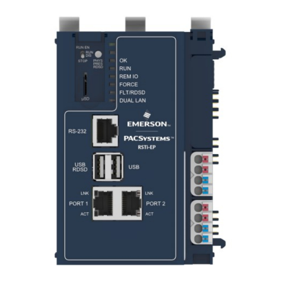 Emerson RSTi-EP CPE200 Series Quick Start Manual