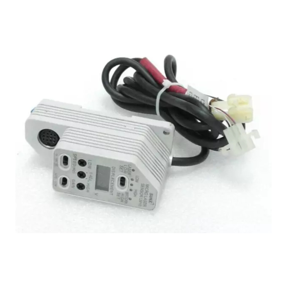 Sunx LM10 Instruction Manual