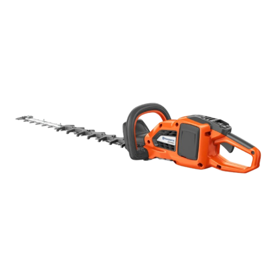 Husqvarna 322iHD60 Operator's Manual