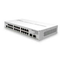 MikroTik CRS326-24G-2S+IN Manual