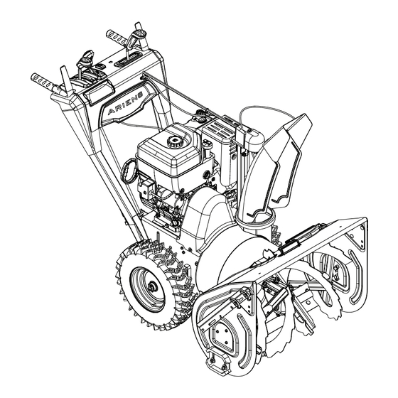 User Manuals: Ariens 926071 Snow Blower