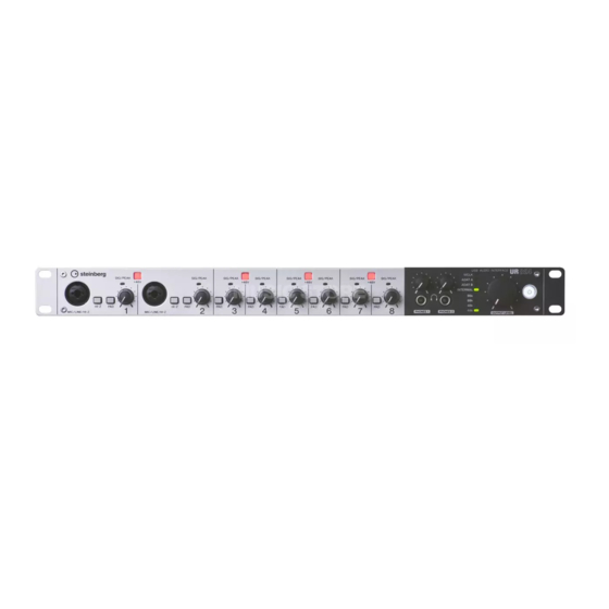 Steinberg UR 824 Manuale Operativo