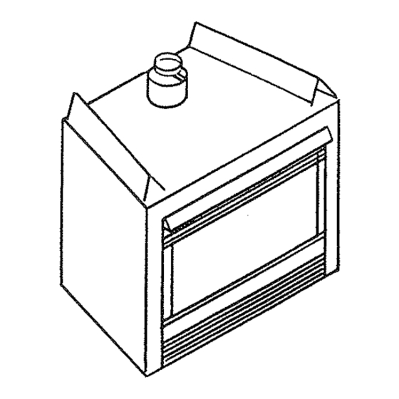 Heat-N-Glo 8000TV Installation And Operation Instructions Manual