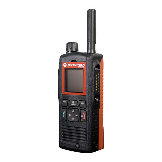 Motorola MTP810 EX Basic Service Manual