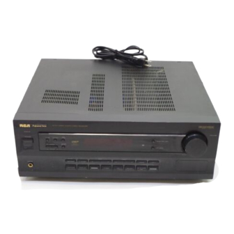 User Manuals: RCA STAV-3860 Home Theater Receiver