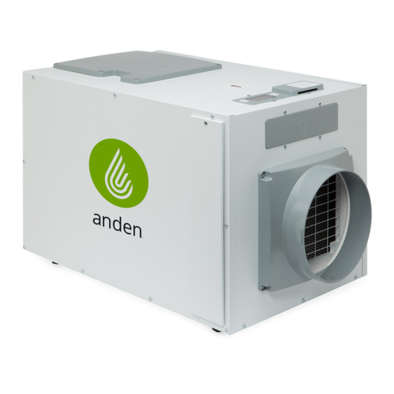 Anden A130 Installation And Operating Instructions Manual