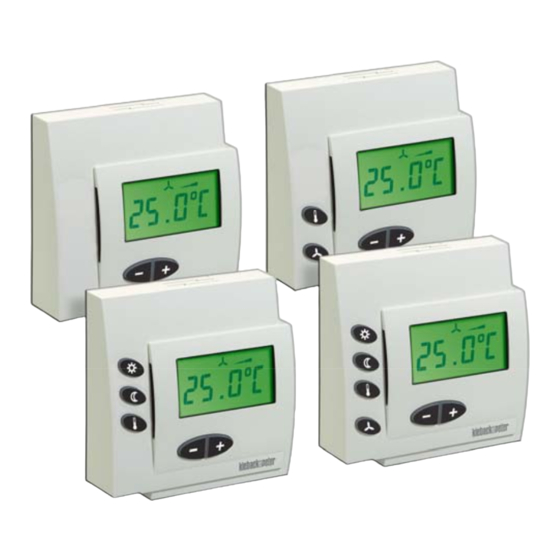 Kieback&Peter Technolon DDC110-L1 Manuals