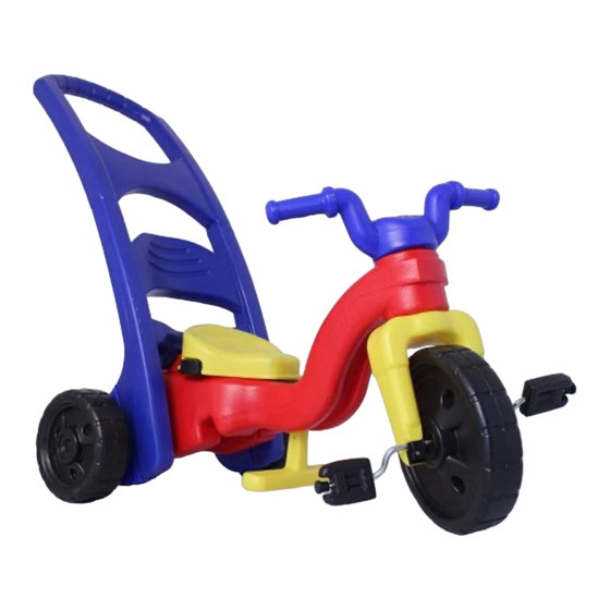 Fisher price bike with handle sale