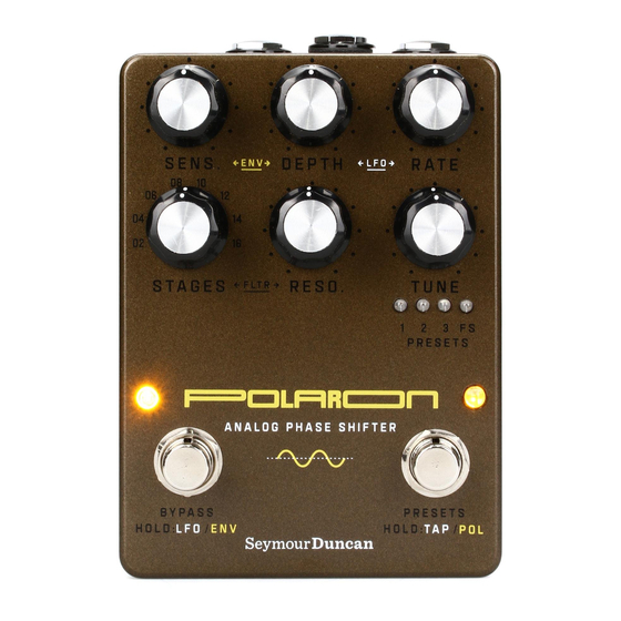 Duncan Polaron Manual